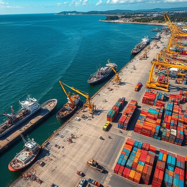 Port Operations - Container Loading